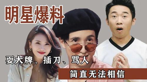好奇娱乐圈爆料,好奇爆料背后的真相与内幕  第1张